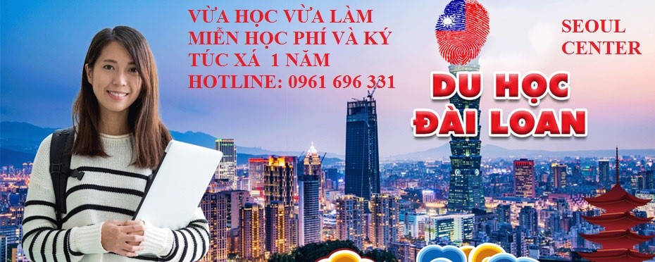 Du học đài loan, vừa học vừa làm