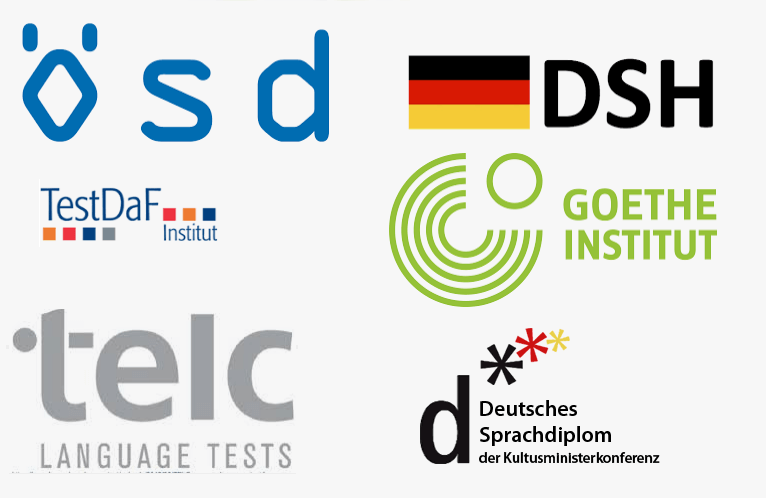 Logo các trung tâm cấp chứng chỉ tiếng Đức
