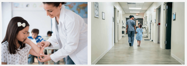 Điều dưỡng viên chăm sóc trẻ em